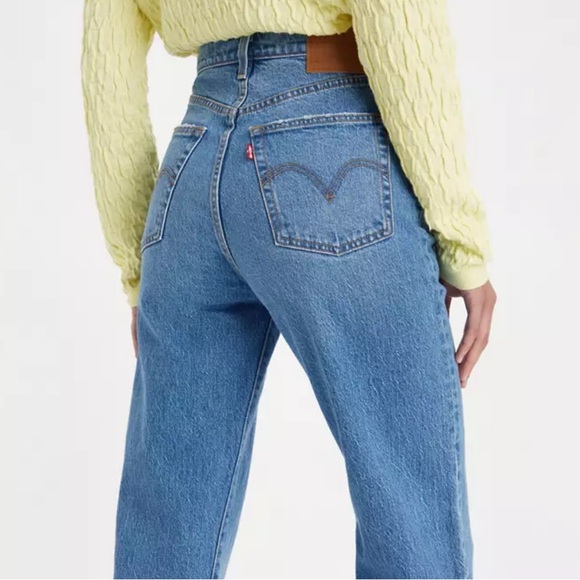 Levis Ribcage Ankle Straight Jeans - Picture 1 of 11